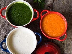 מרק בשני צבעים 