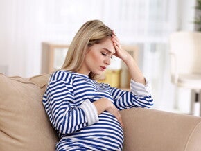 הריונית לא חשה בטוב