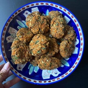 קציצות עדשים ירוקות