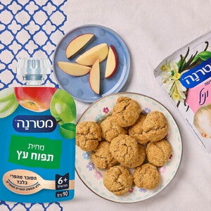 עוגיות רכות לתינוקות עם דייסה ומחית מטרנה 