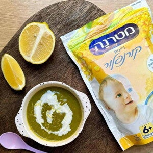מתכון למרק ברוקולי עם דייסות קורנפלור של מטרנה