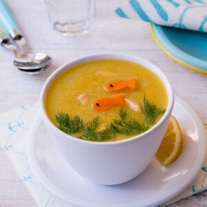 מרק עדשים כתומות ובטטה