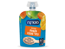 מחיות מטרנה באריזת סקוויז בטעם תפוח גזר ומנגו