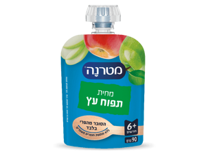 מחיות מטרנה באריזת סקוויז בטעם תפוח עץ